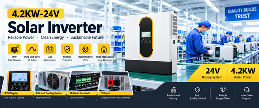 4.2KW-24V Solar Hybrid Inverter for Home Energy Storage: Applications, Features and OEM Solutions