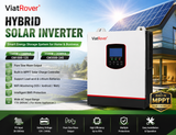 IP21 Hybrid Solar Inverter CM Series 1500W‑12V/ 3500W‑24V Off‑Grid Pure Sine Wave Inverter With MPPT WiFi